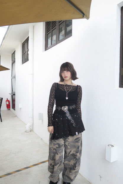 Lace Off-shoulder Top (預訂)