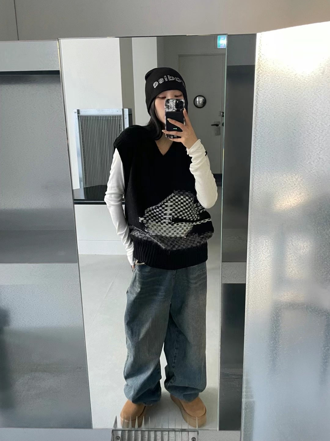 Wood Bridge Knit Vest