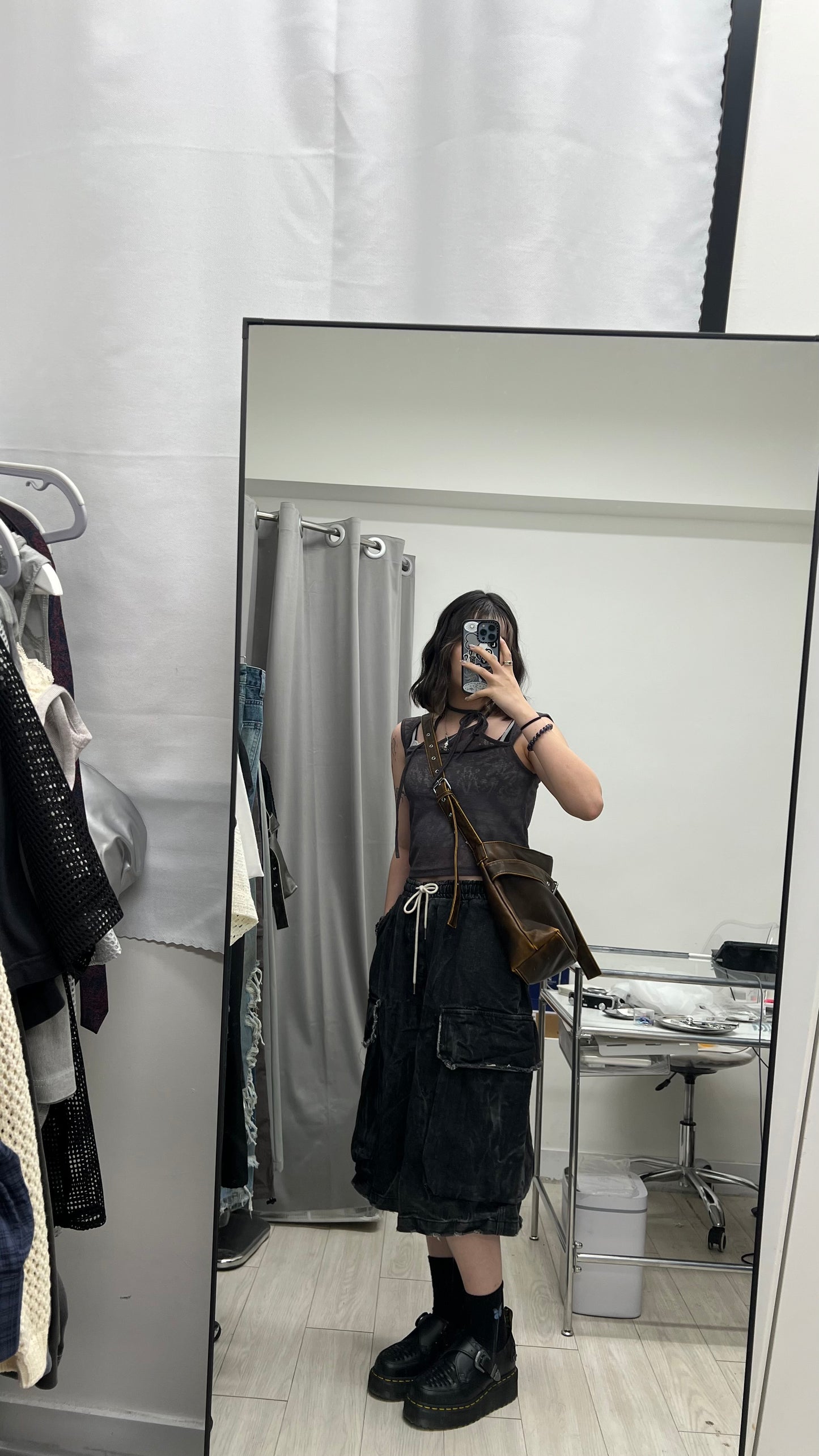 See-through Veiled Flower Top