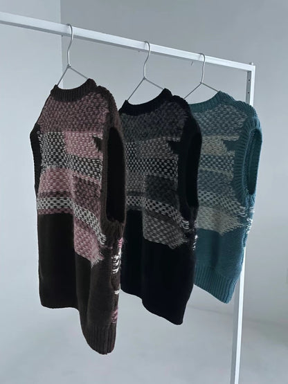 Wood Bridge Knit Vest