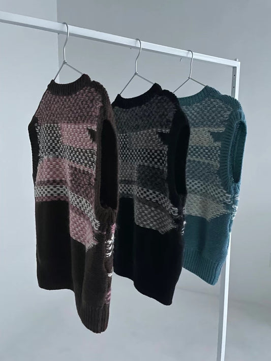 Wood Bridge Knit Vest