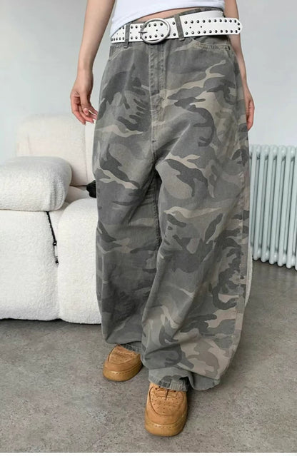 Camouflage Wide Pants (預訂）