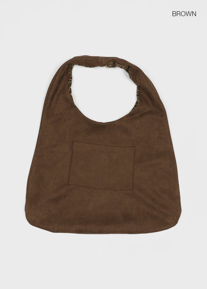 Double-sided Leopard Shoulder Bag