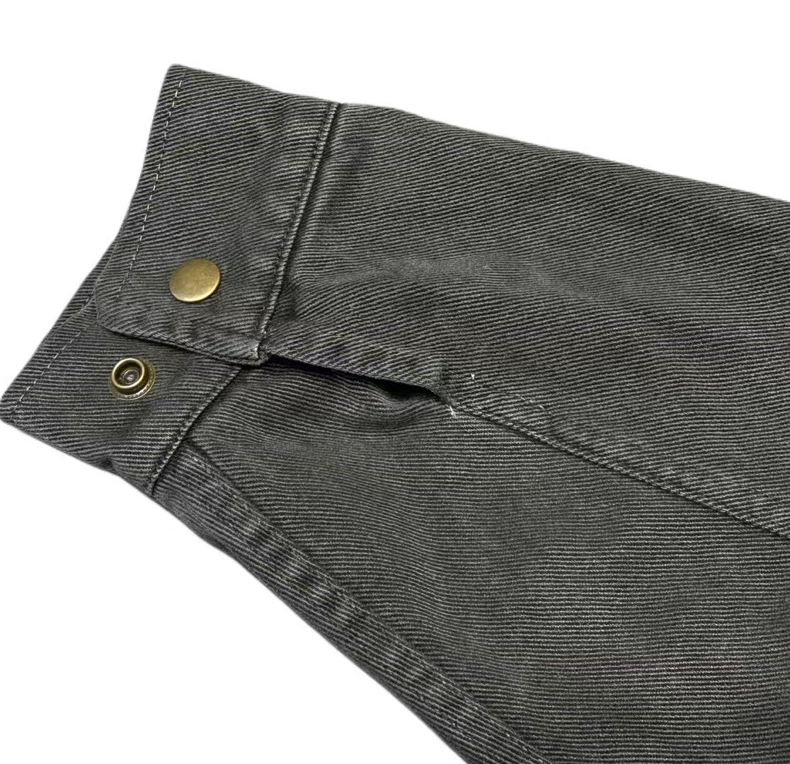 Vintage Crop Work Jacket