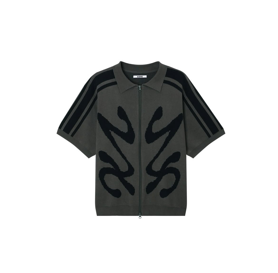 Flying Track Zip-up Knitwear