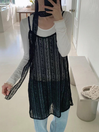 Lace OPS & Scarf Set