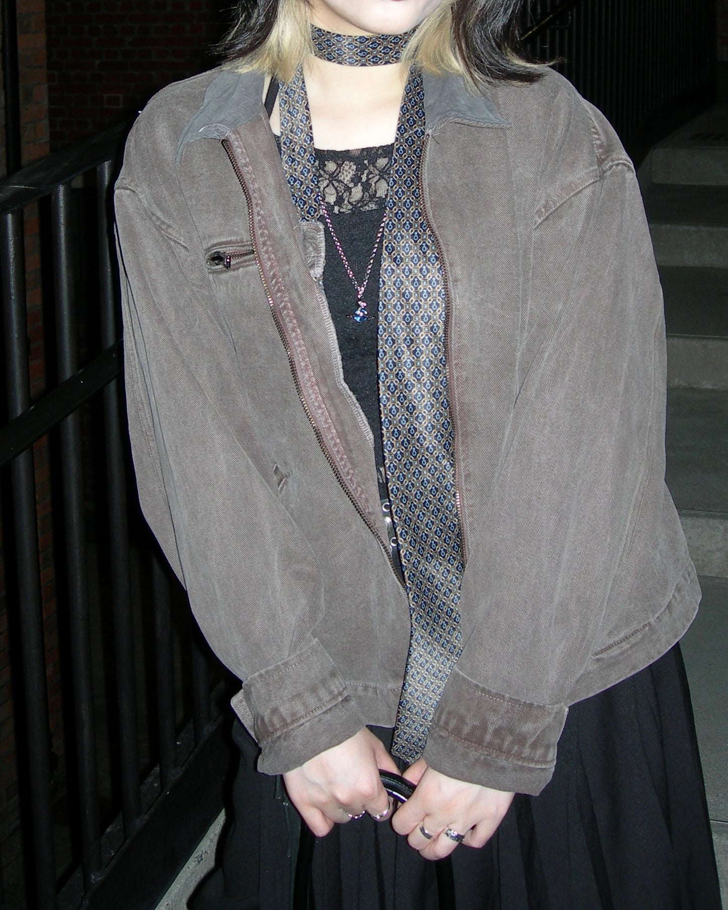 Vintage Crop Work Jacket