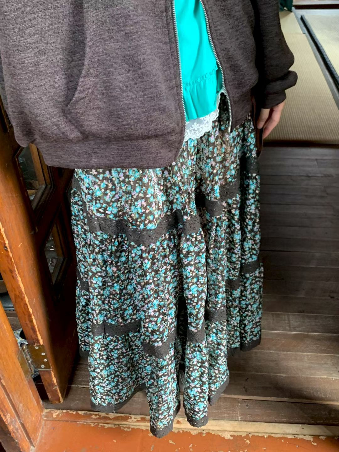 Ditsy Floral Skirt