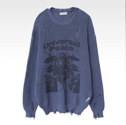 Damaged Universal Knit Top