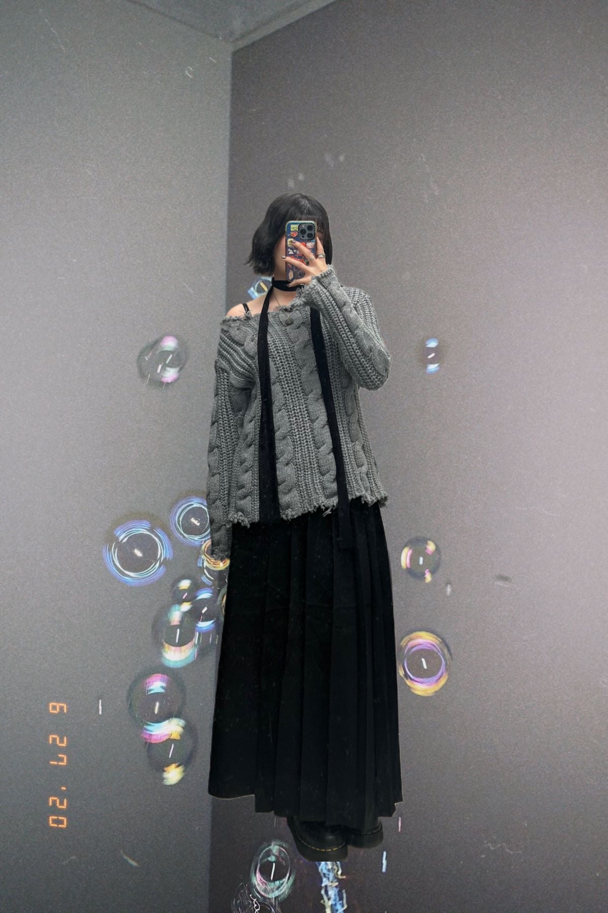 Irregular Pleated Suit Dress