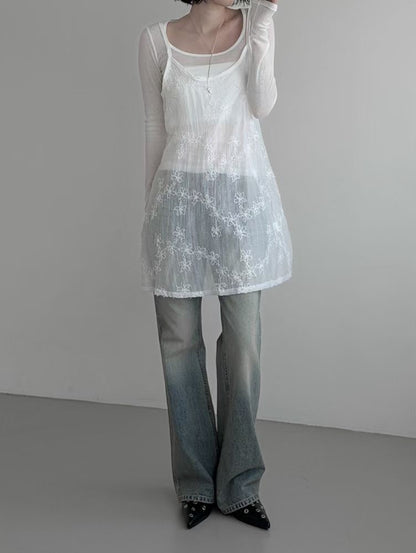 Floral See-through OPS