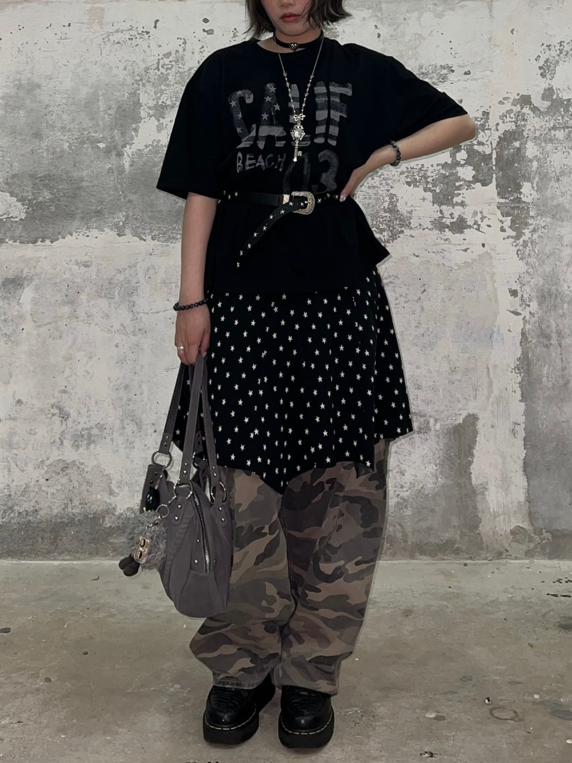 Camouflage Wide Pants (預訂）