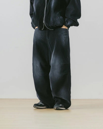 Washed Corduroy Wide Pants