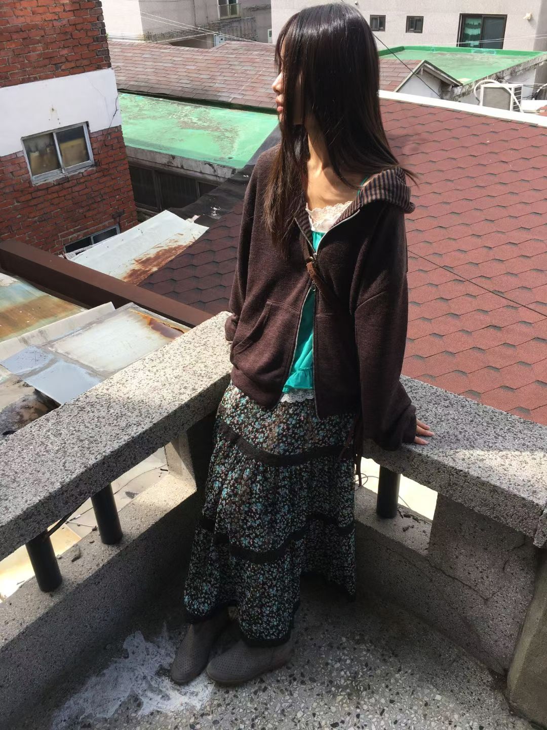 Ditsy Floral Skirt