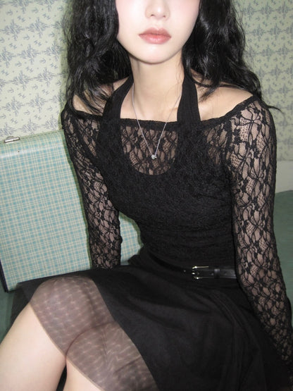 Lace Off-shoulder Top (預訂)