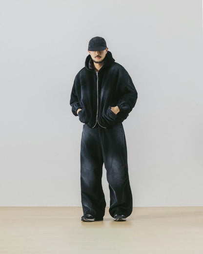 Washed Corduroy Wide Pants
