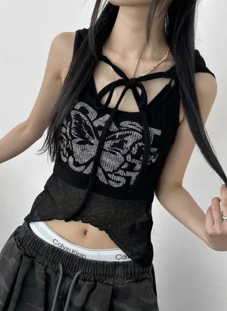 Asymmetrical Hoodie Top