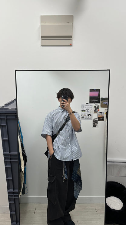 Corduroy Cargo Balloon Pants