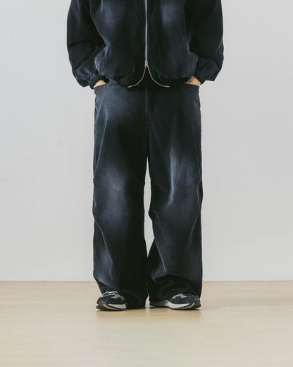 Washed Corduroy Wide Pants