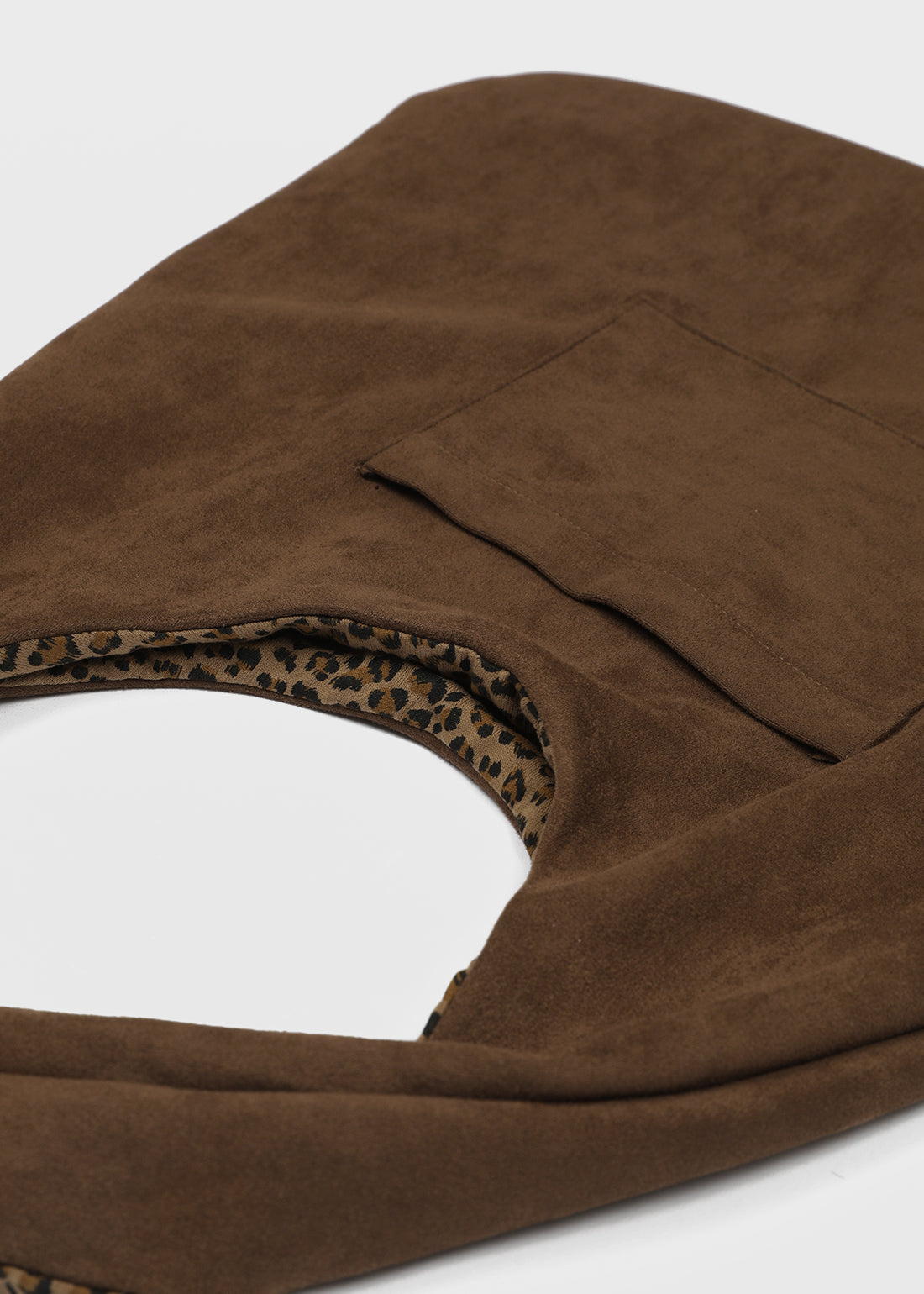 Double-sided Leopard Shoulder Bag