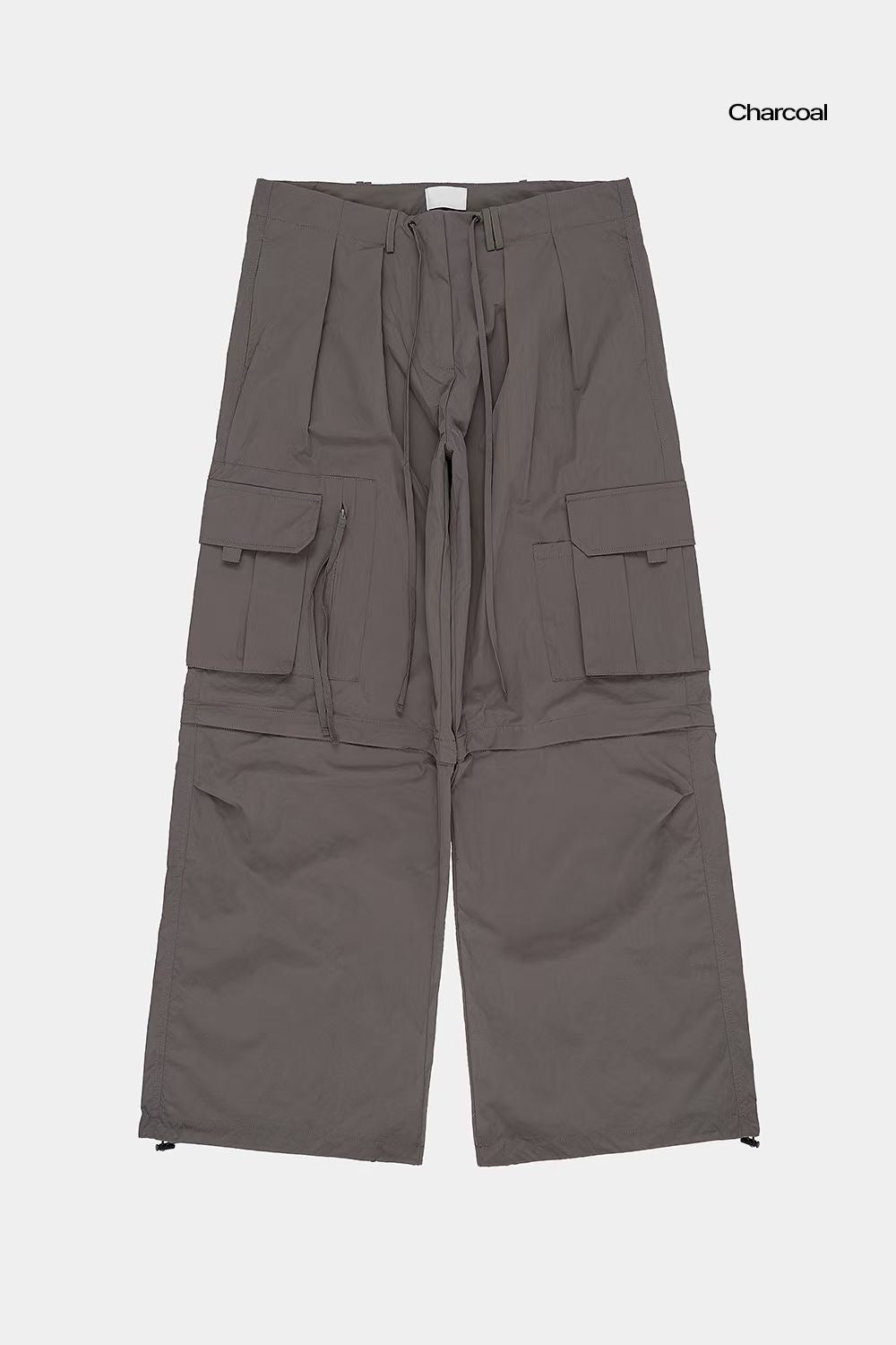 Two-ways Nylon Cargo Pants