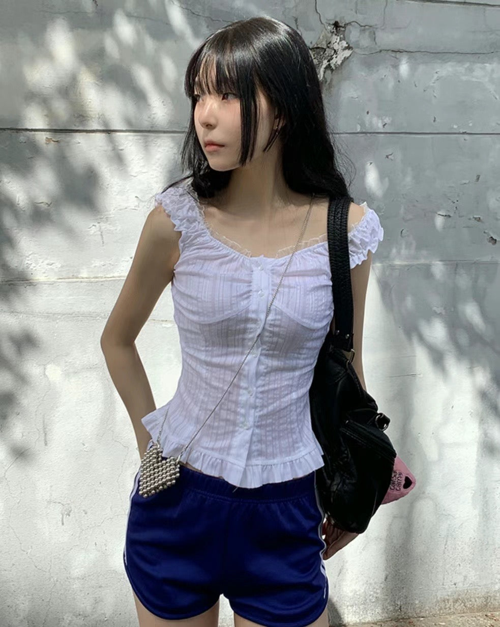 Lace Blouse Top