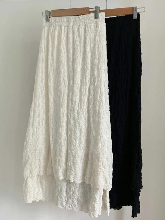 Double Layer Wrinkle Skirt
