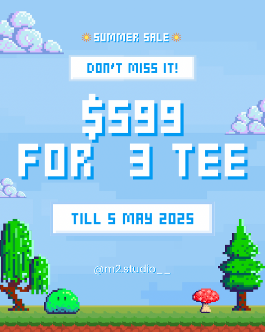 ☀️$599自選三件Tee☀️
