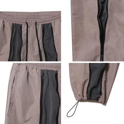 Stitching Style Nylon Pants