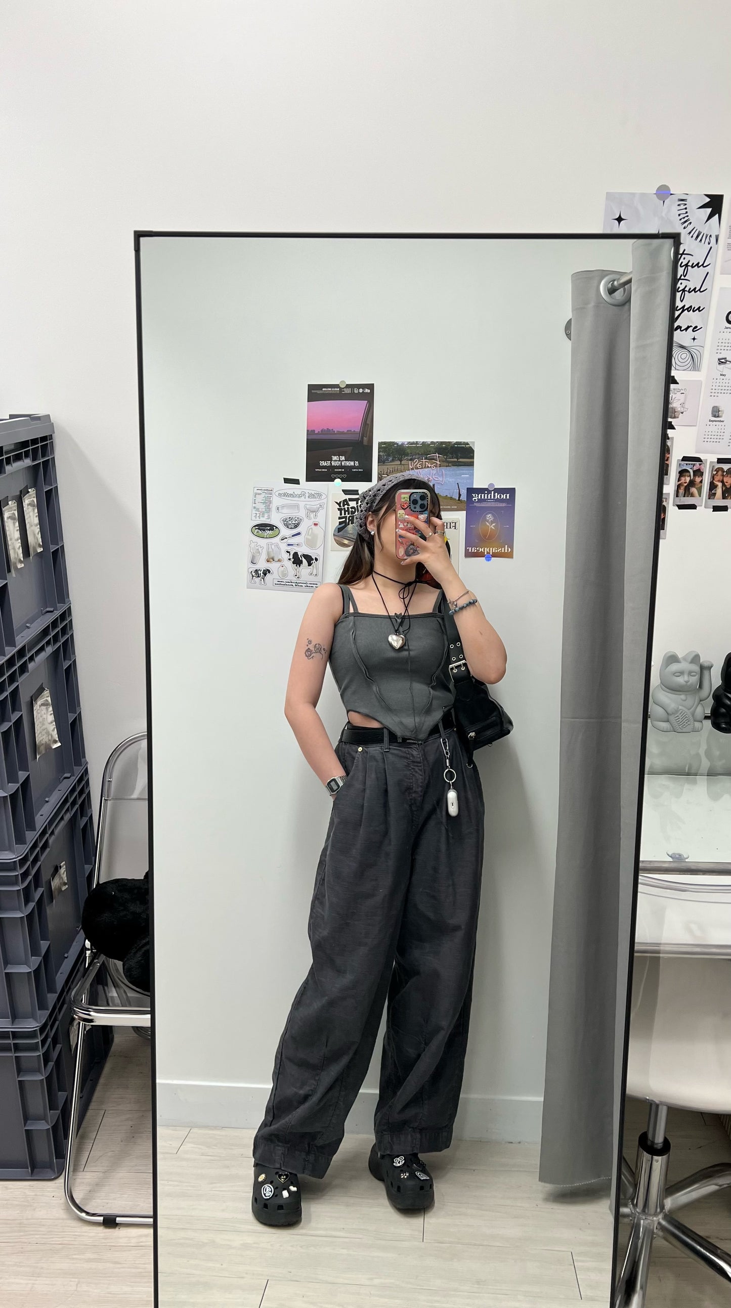 Damage Double Strap Top