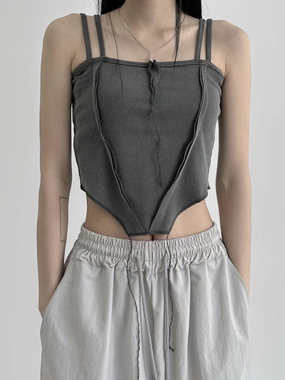 Damage Double Strap Top