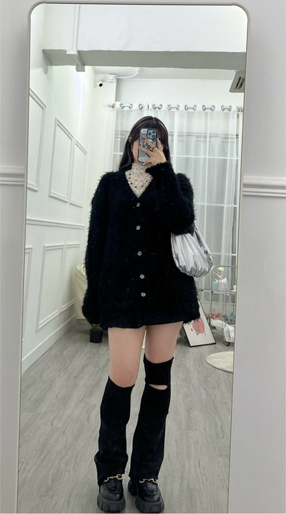 Fluffy Wool Cardigan (預訂）