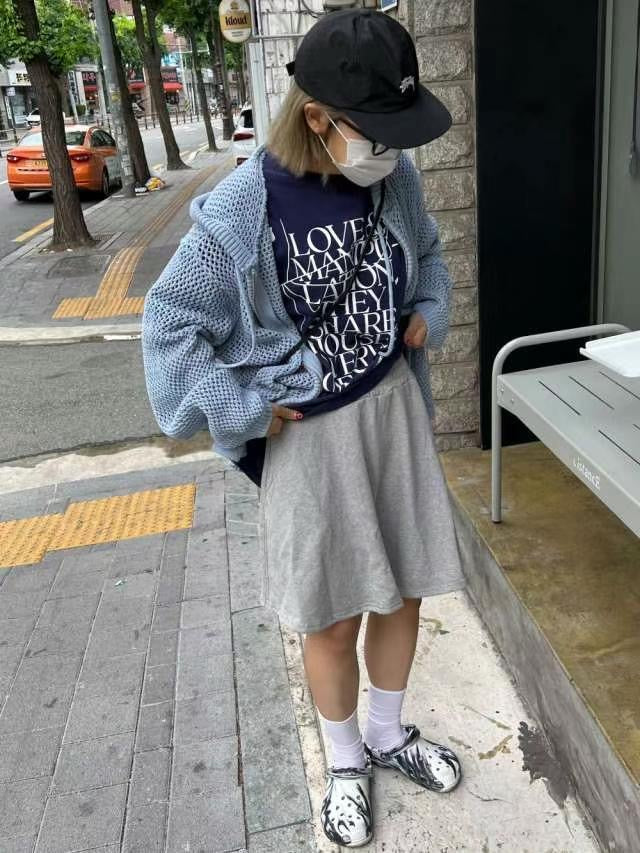 Two-ways Zipper Mesh Hoodie