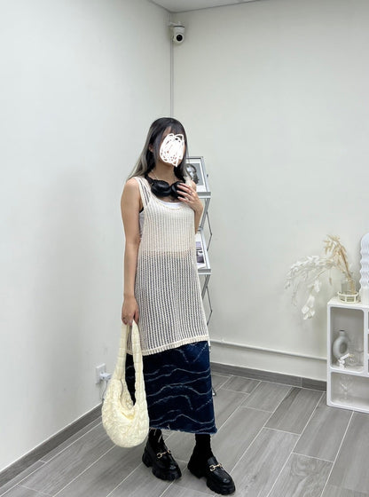 Knitted Mesh Vest