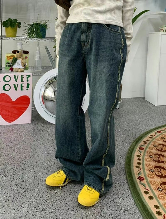 Reverse Sewing Vintage Jeans