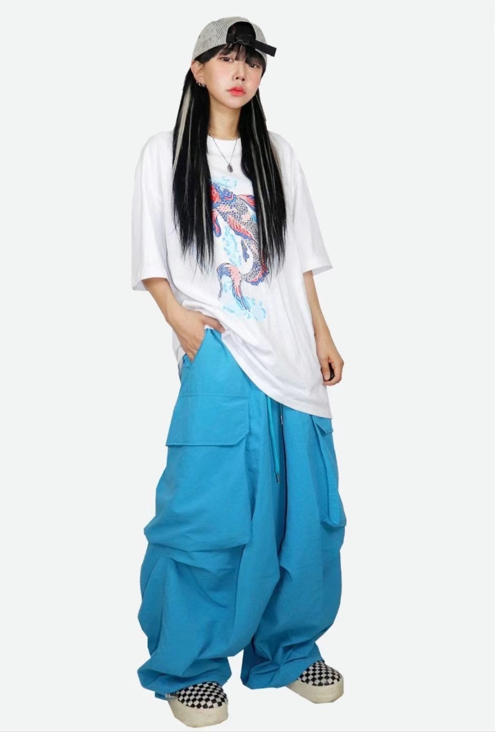 Nylon Cargo Balloon Pants 2.0