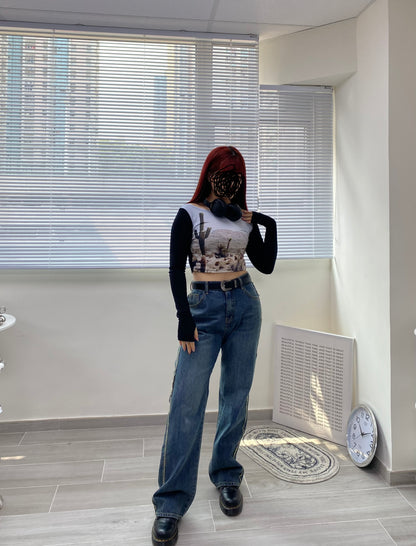 Reverse Sewing Vintage Jeans