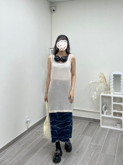 Knitted Mesh Vest