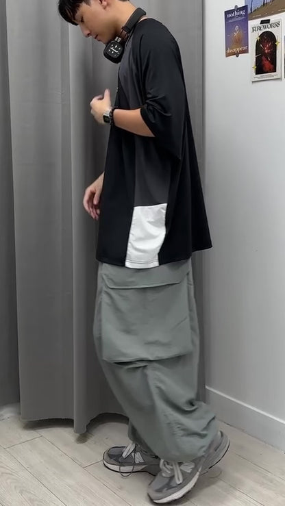 Nylon Cargo Balloon Pants 2.0