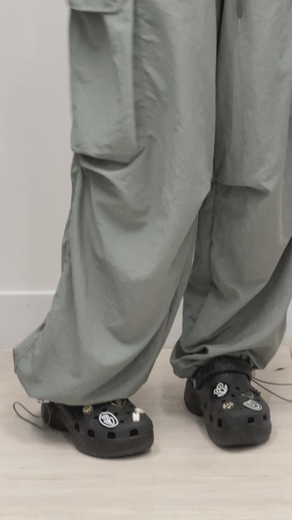 Nylon Cargo Balloon Pants 2.0