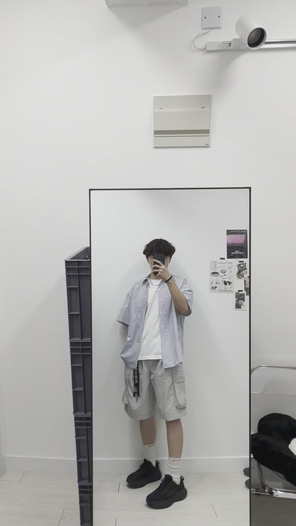 Nylon Cargo Shorts